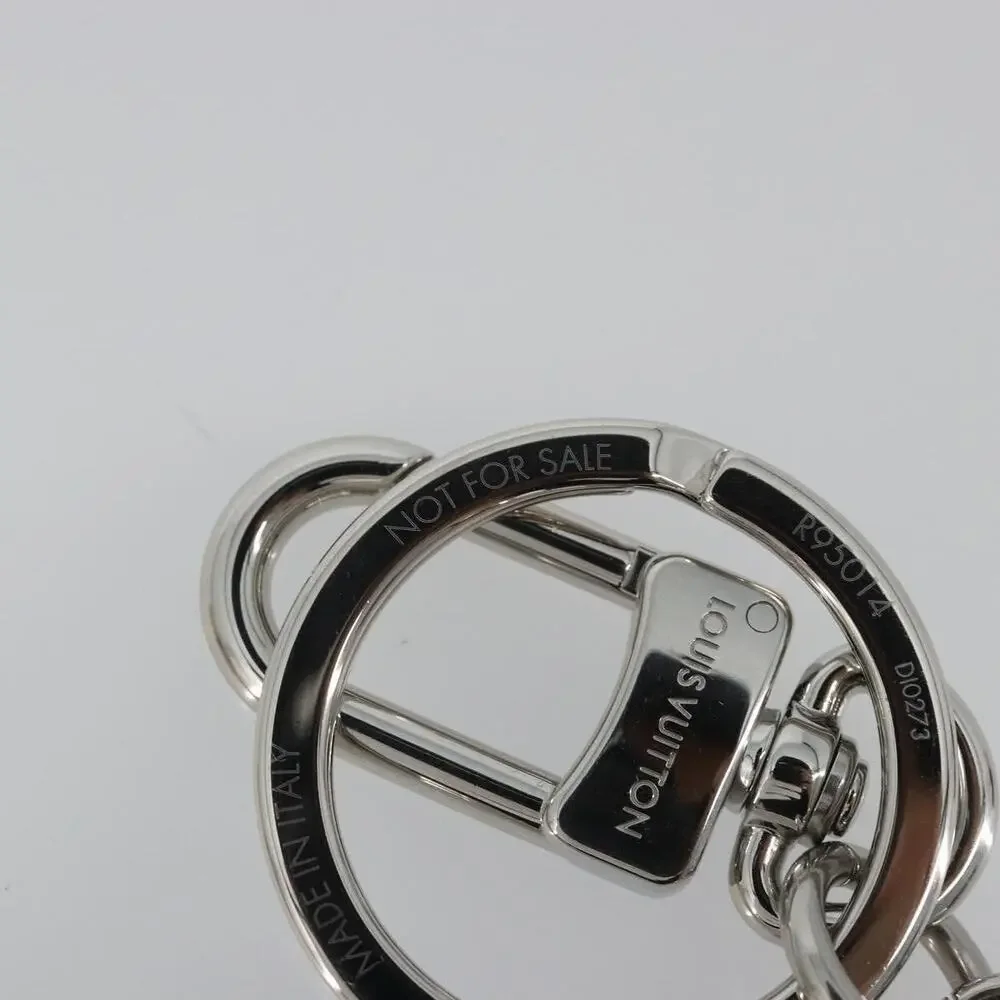 Louis Vuitton Porte Cles LV Puzzle Charm Silver